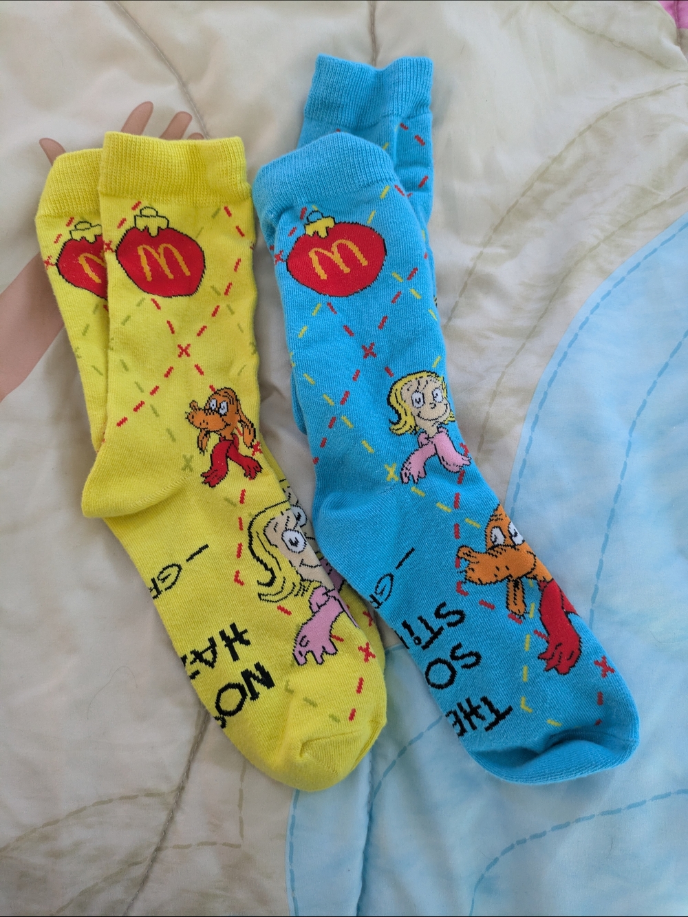 McDonald's Grinch Socks